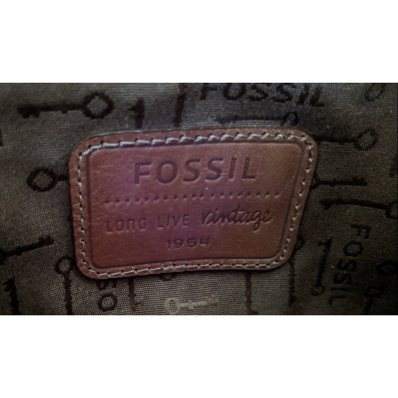 NWT Fossil Leather Bag - Picture 4 of 9